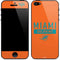 NFL Miami Dolphins Orange Performance Series iPhone 5/5s/5SE Skin