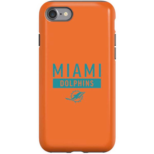 NFL Miami Dolphins Orange Performance Series iPhone SE (2nd & 3rd Gen) Pro Case
