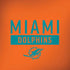 NFL Miami Dolphins Orange Performance Series iPhone X Skin