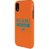 NFL Miami Dolphins Orange Performance Series iPhone XR Pro Case