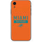 NFL Miami Dolphins Orange Performance Series iPhone XR Skin