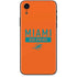NFL Miami Dolphins Orange Performance Series iPhone XR Skin