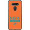 NFL Miami Dolphins Orange Performance Series LG K51/Q51 Clear Case