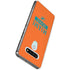 NFL Miami Dolphins Orange Performance Series LG Stylo 6 Clear Case