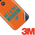 NFL Miami Dolphins Orange Performance Series Moto E5 Play Skin