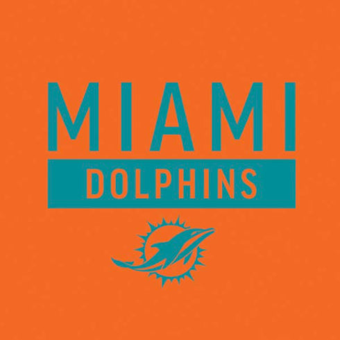 NFL Miami Dolphins Orange Performance Series Moto E5 Play Skin