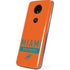 NFL Miami Dolphins Orange Performance Series Moto E5 Plus Skin