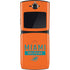NFL Miami Dolphins Orange Performance Series Motorola RAZR Skin
