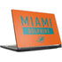 NFL Miami Dolphins Orange Performance Series MSI GS65 Stealth Laptop Skin