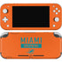 NFL Miami Dolphins Orange Performance Series Nintendo Switch Lite Skin