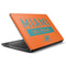 NFL Miami Dolphins Orange Performance Series HP Notebook Skin