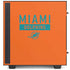 NFL Miami Dolphins Orange Performance Series NZXT H510 Compact ATX Mid-Tower Case Skin