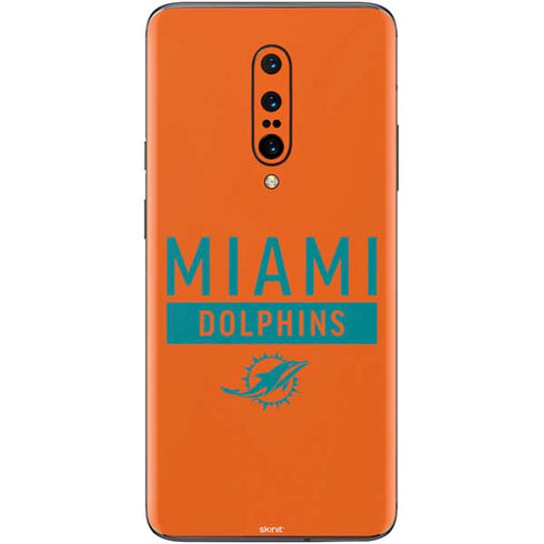 NFL Miami Dolphins Orange Performance Series OnePlus 7 Pro Skin