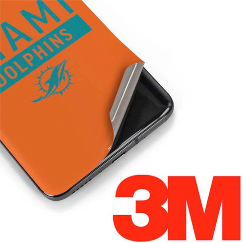 NFL Miami Dolphins Orange Performance Series OnePlus 7 Pro Skin