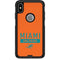 NFL Miami Dolphins Orange Performance Series Otterbox Commuter iPhone Skin