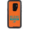 NFL Miami Dolphins Orange Performance Series Otterbox Defender Galaxy Skin