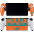 NFL Miami Dolphins Orange Performance Series PlayStation Portal Remote Player Skin