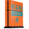 NFL Miami Dolphins Orange Performance Series PS4 Console Skin
