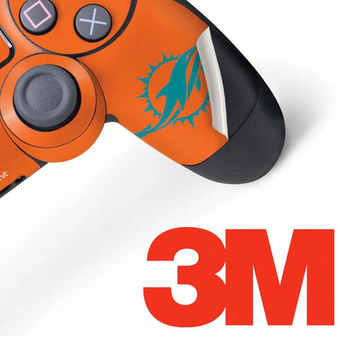 NFL Miami Dolphins Orange Performance Series PS4 Controller Skin