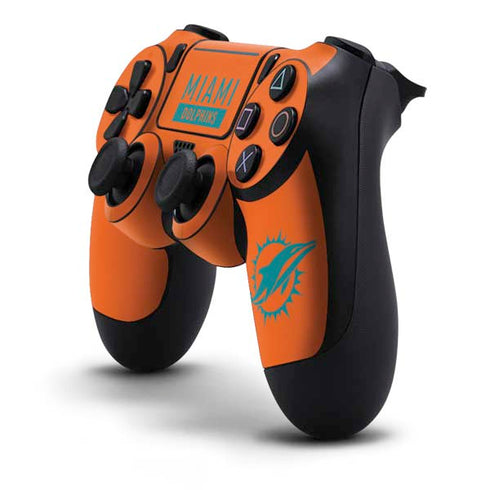 NFL Miami Dolphins Orange Performance Series PS4 Pro/Slim Controller Skin