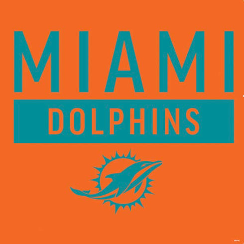 NFL Miami Dolphins Orange Performance Series PS4 Slim Skin