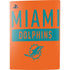 NFL Miami Dolphins Orange Performance Series PS5 Console Skin