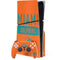 NFL Miami Dolphins Orange Performance Series PS5 Slim Disk Bundle Skin
