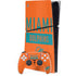 NFL Miami Dolphins Orange Performance Series PS5 Slim Digital Edition Console Skin
