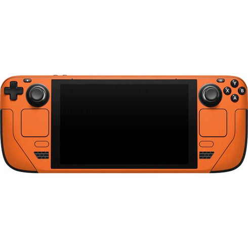 NFL Miami Dolphins Orange Performance Series Steam Deck Handheld Gaming Computer Skin
