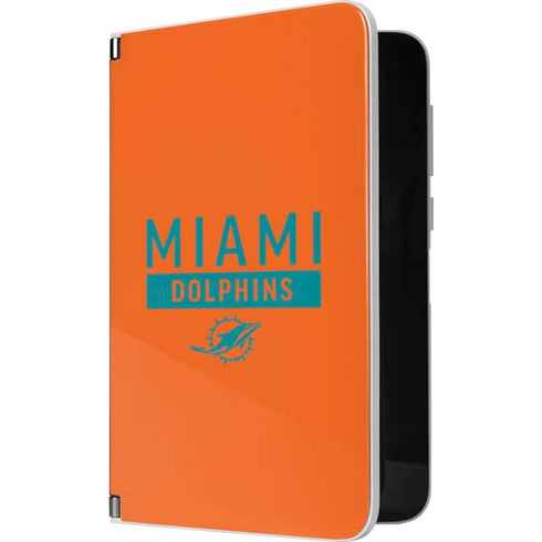 NFL Miami Dolphins Orange Performance Series Surface Duo Skin