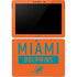 NFL Miami Dolphins Orange Performance Series Surface Go Skin
