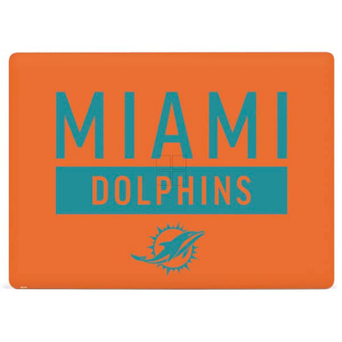 NFL Miami Dolphins Orange Performance Series Surface Laptop 2 Skin