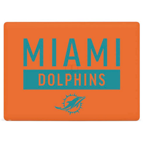 NFL Miami Dolphins Orange Performance Series Surface Laptop 3 13.5in Skin