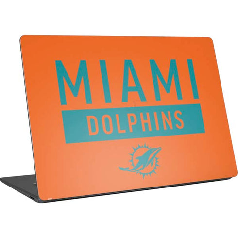 NFL Miami Dolphins Orange Performance Series Surface Laptop 4 15in Skin