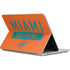 NFL Miami Dolphins Orange Performance Series Surface Laptop Studio Skin