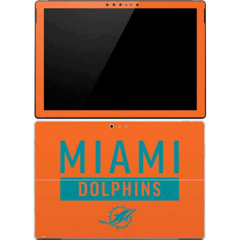 NFL Miami Dolphins Orange Performance Series Surface Pro 4 Skin