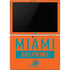 NFL Miami Dolphins Orange Performance Series Surface Pro 6 Skin