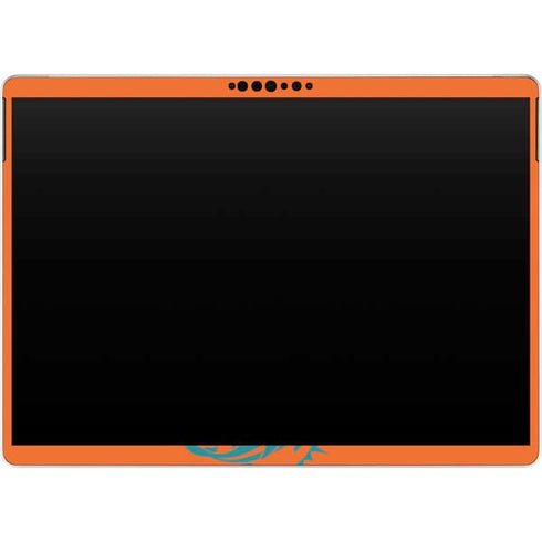 NFL Miami Dolphins Orange Performance Series Surface Pro 8 Skin
