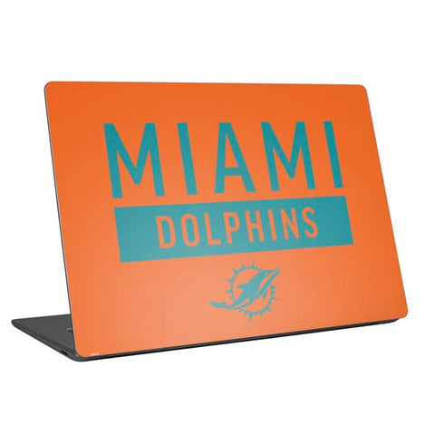 NFL Miami Dolphins Orange Performance Series Universal Laptop 14in (11.4 x 8.2in) Skin