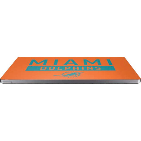 NFL Miami Dolphins Orange Performance Series Universal Laptop 18in (14.6 x 10.6in) Skin