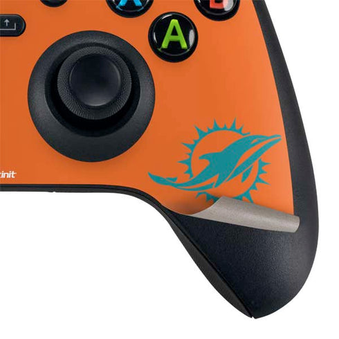NFL Miami Dolphins Orange Performance Series Xbox Series X Bundle Skin