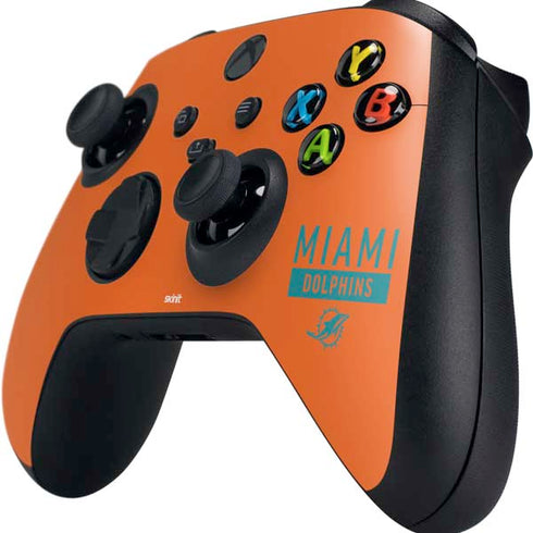 NFL Miami Dolphins Orange Performance Series Xbox Series X Controller Skin