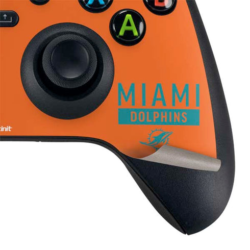 NFL Miami Dolphins Orange Performance Series Xbox Series X Controller Skin