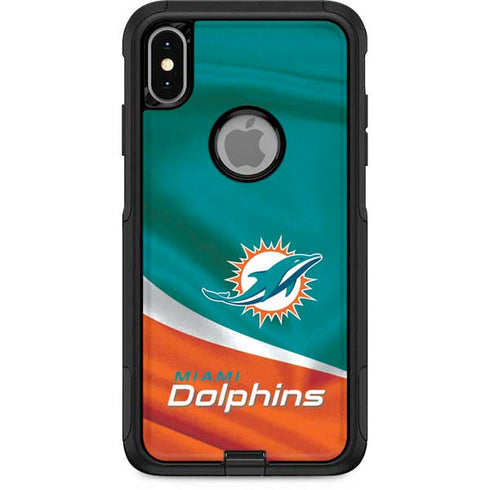 NFL Miami Dolphins Otterbox Commuter iPhone Skin