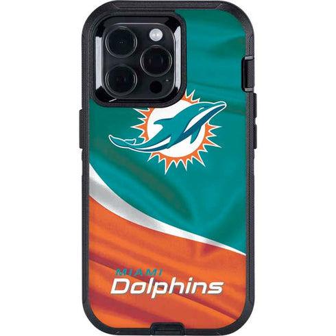NFL Miami Dolphins Otterbox Defender iPhone Skin