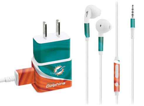 NFL Miami Dolphins Phone Charger Skin