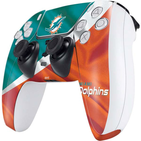 NFL Miami Dolphins PS5 Controller Skin