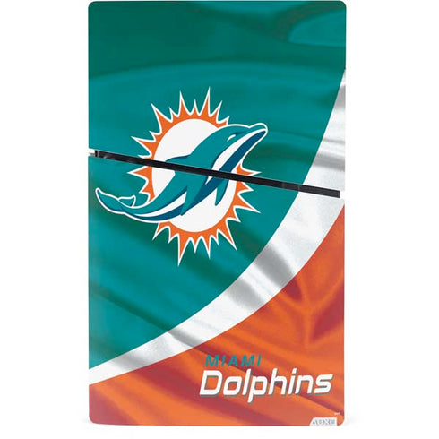NFL Miami Dolphins PS5 Slim Digital Edition Bundle Skin