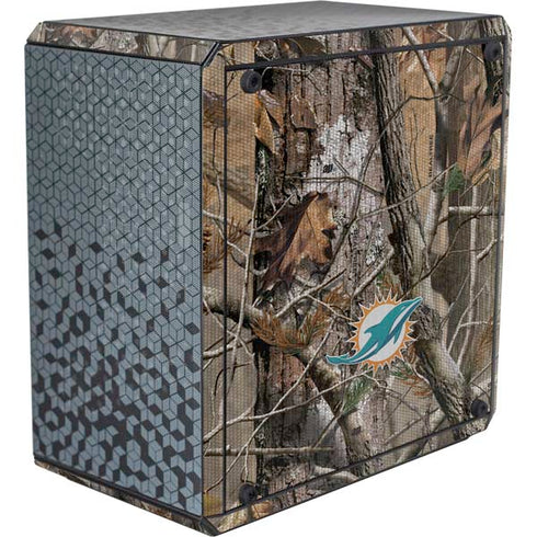 NFL Miami Dolphins Realtree AP Camo Cooler Master MasterBox Q300L Mini Tower Skin