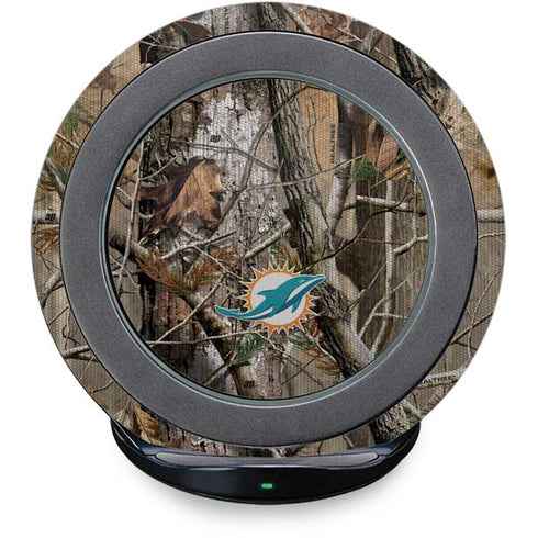 NFL Miami Dolphins Realtree AP Camo Fast Charge Wireless Charging Stand Skin